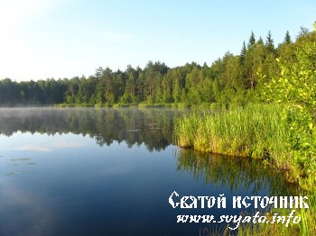Озеро Глухое между деревнями Часлово и Уречное Озеро Глухое между деревнями Часлово и Уречное