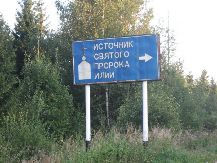 Родник, святой источник Илии Пророка у деревни Ильино Родник, святой источник Илии Пророка у деревни Ильино
